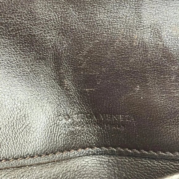 BOTTEGA VENETA Intrecciato 150509 Dark Brown Leather - Long Wallet - Picture 4 of 6